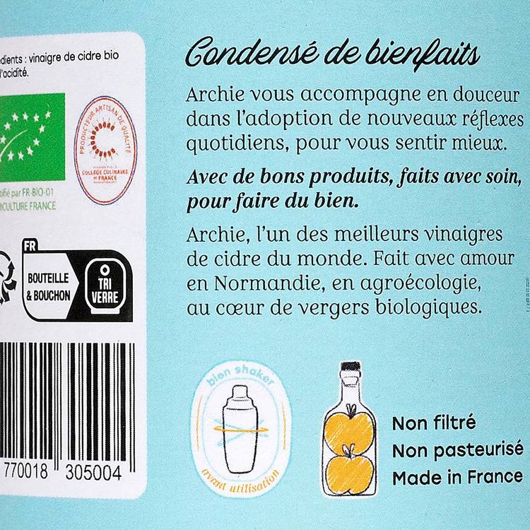 Le Vinaigre de cidre BIO - 2