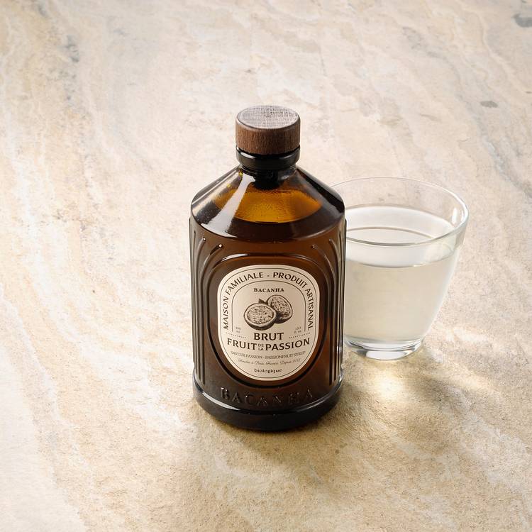 Le Sirop saveur fruits de la passion brut BIO