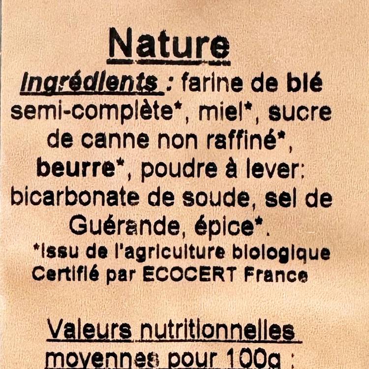 Le Pain d'épice nature BIO - 2