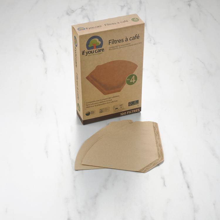 Les Filtres à café non blanchis FSC