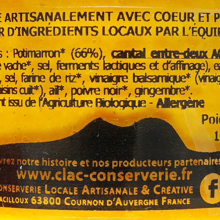 La Crème de potimarron cantal BIO - 3