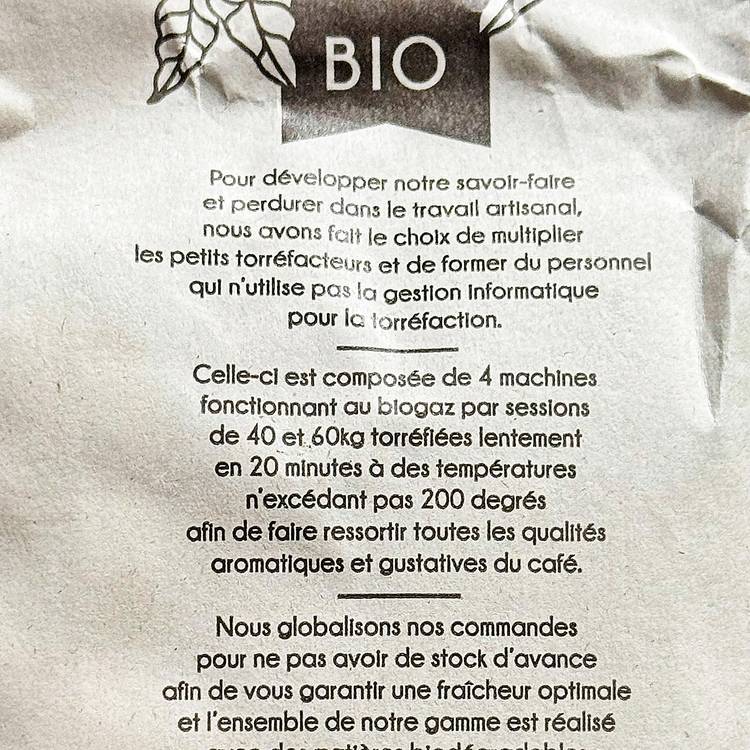 Le Café moulu 100% arabica BIO - 3