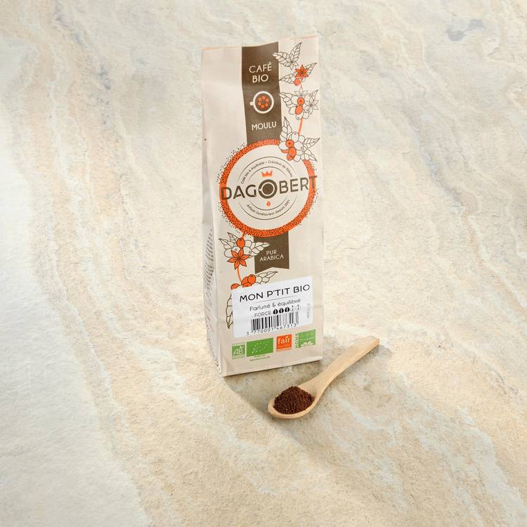 Le Café moulu 100% arabica BIO
