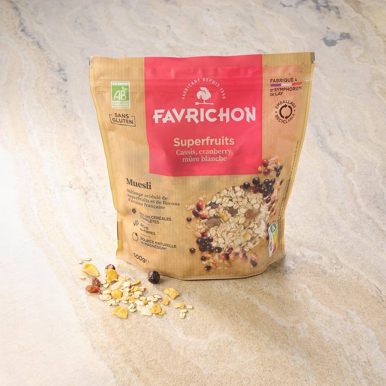 Le Muesli superfruits BIO et sans gluten