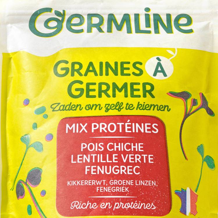 les Graines à germer mix protéines (pois chiche, lentille, fenugrec) BIO - 3