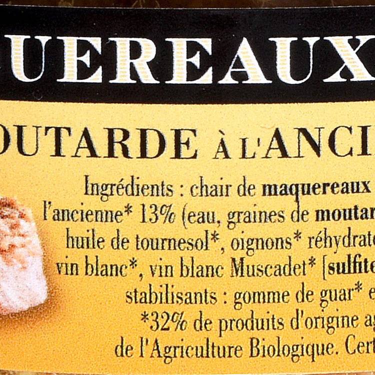 Les Rillettes de maquereaux et moutarde ancienne BIO - 2