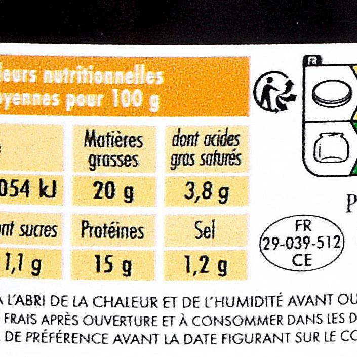 Les Rillettes de maquereaux et moutarde ancienne BIO - 3