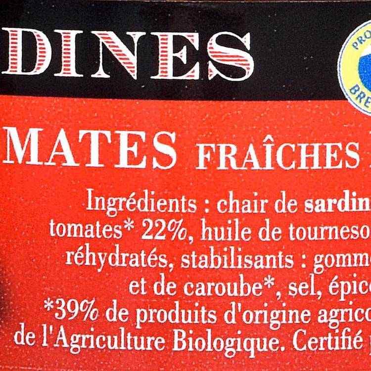 Les Rillettes de sardines aux tomates BIO - 3