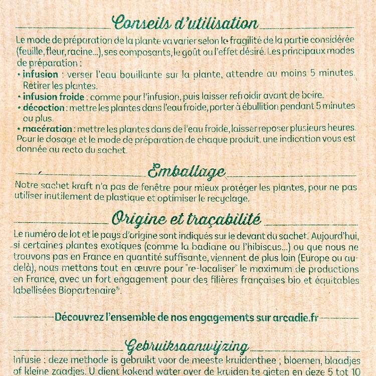 Les Feuilles de framboisier BIO - 2