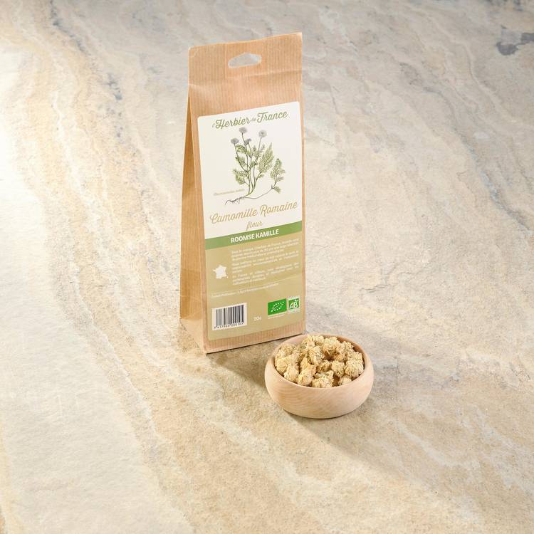 Les Fleurs de camomille romaine BIO