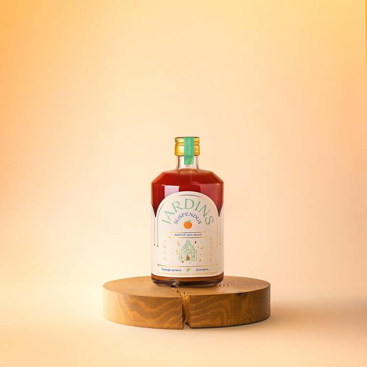 L'Apéritif orange amère & romarin sans alcool BIO