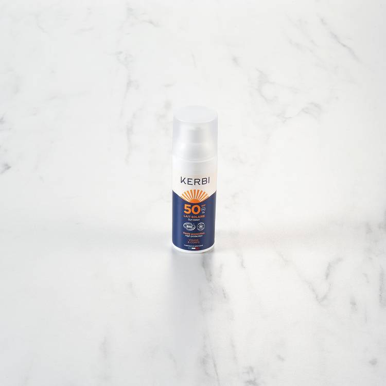La Crème solaire SPF50 parfumée "Kerbi"