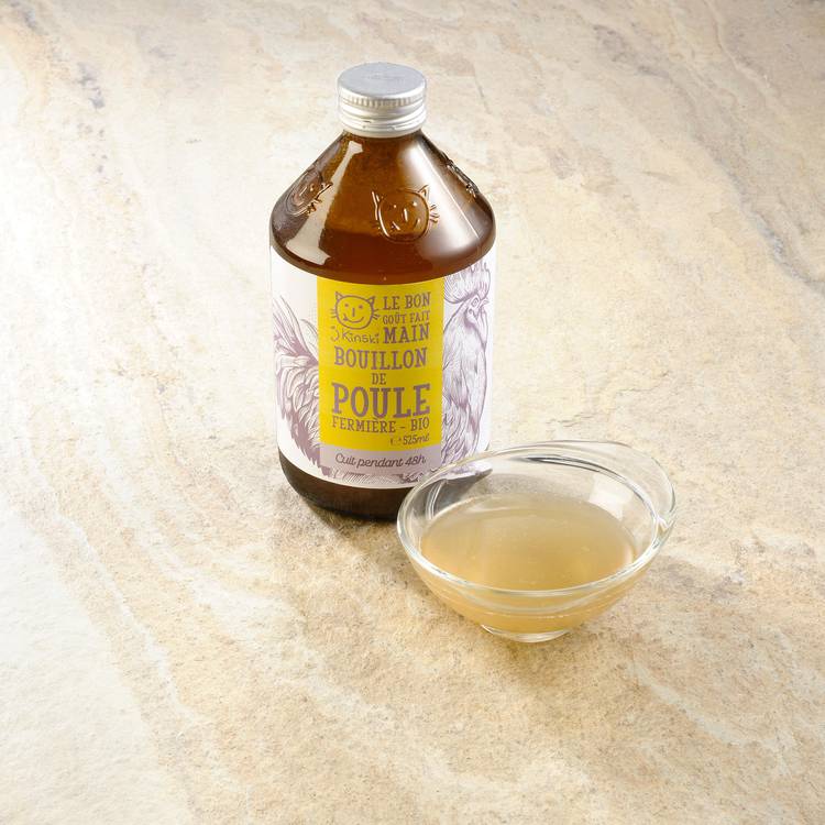 Le Bouillon de poules fermières BIO