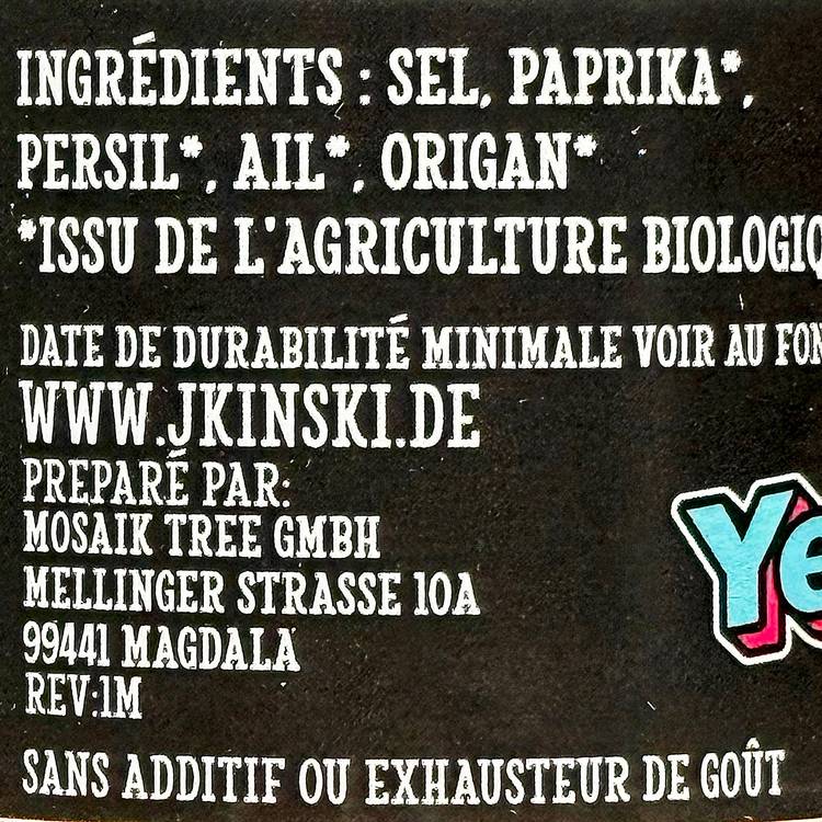 Le sel aux épices pour frites - 2