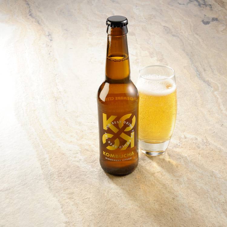 Le Kombucha gingembre citron BIO