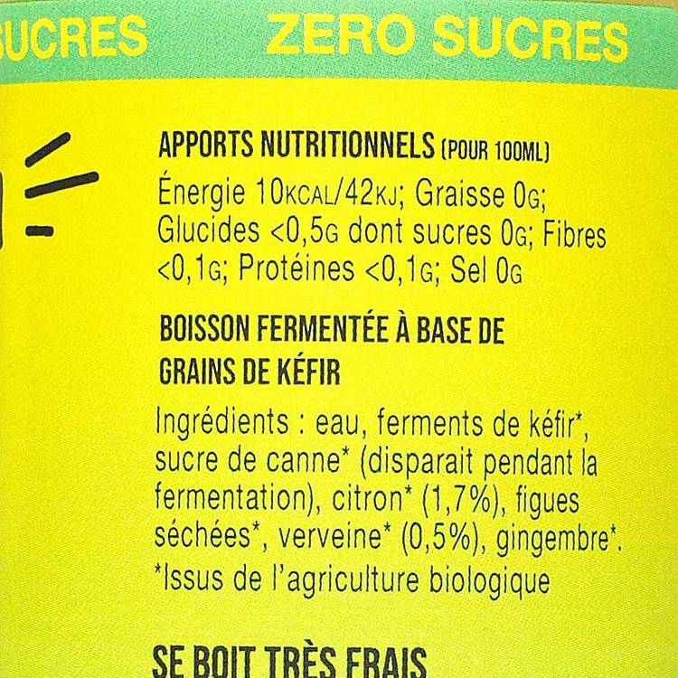Le Kéfir citron verveine BIO - 2