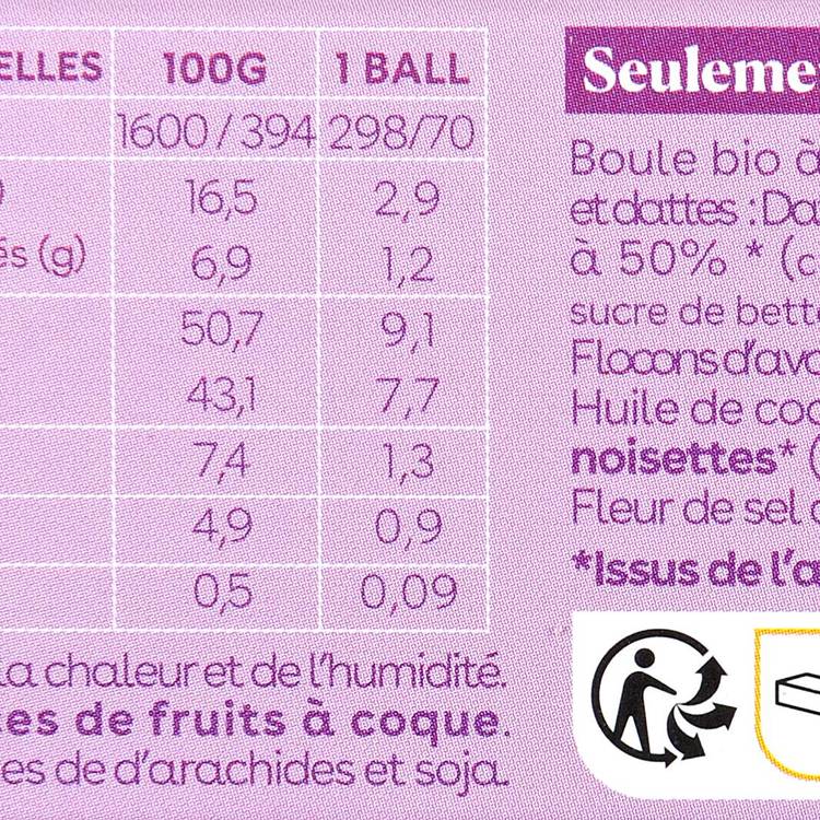 Les Balls cookie dough brownie BIO "Monka" - 4