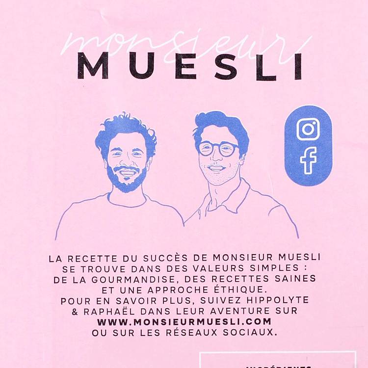 Le Muesli chocolat noisettes cacahuètes BIO - 2