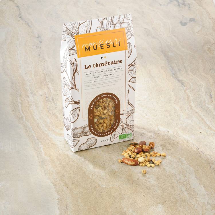 Le Muesli noix et beurre de cacahuète BIO