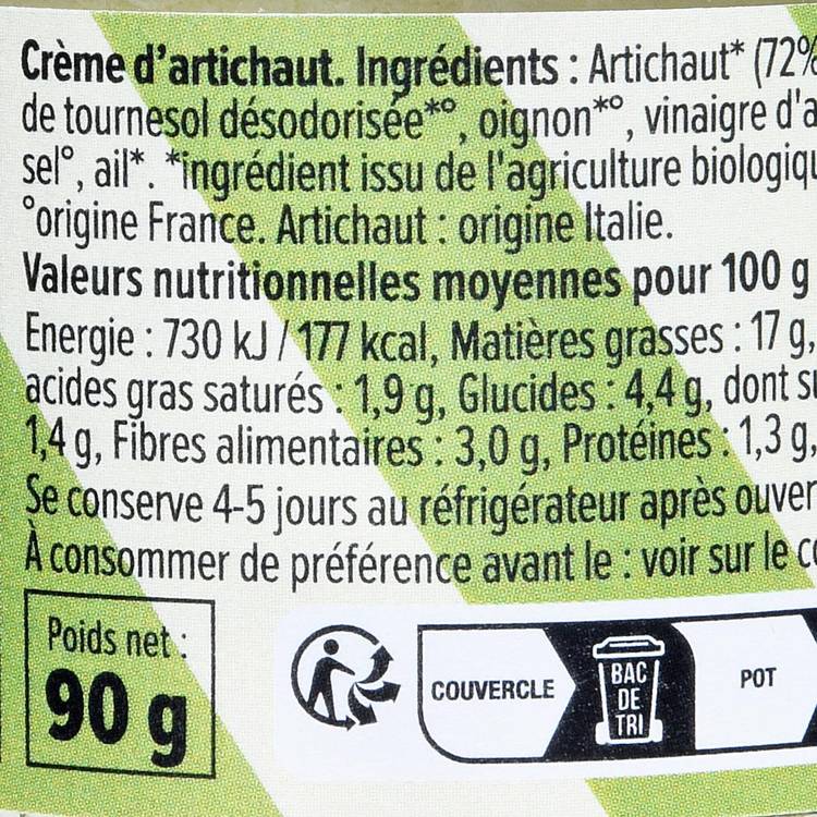 La Crème d'artichaut BIO - 2