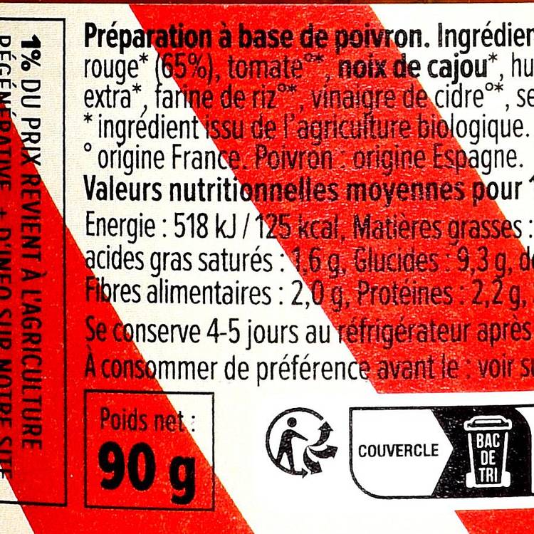 La Crème de poivron BIO - 2
