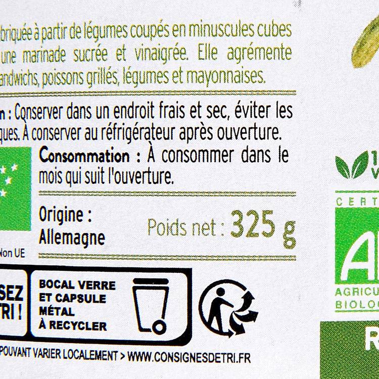 La Sauce relish au curry BIO - 2