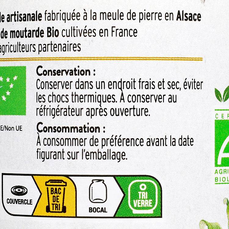 La Moutarde à l'ail des ours BIO - 2