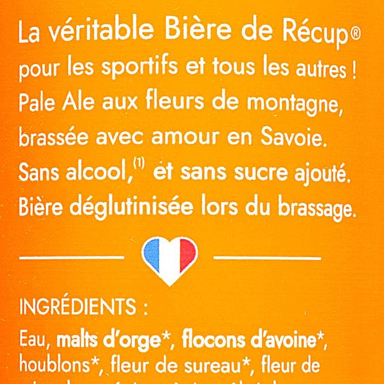 La Bière blonde aux fleurs de montagne Run'Hard BIO - 2