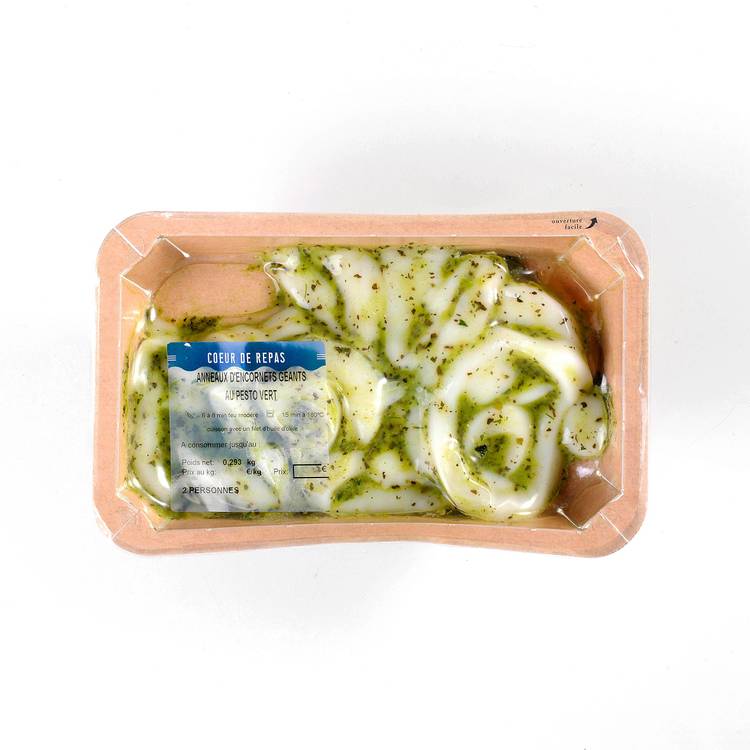 Les Anneaux d'encornets marinés au pesto - 2
