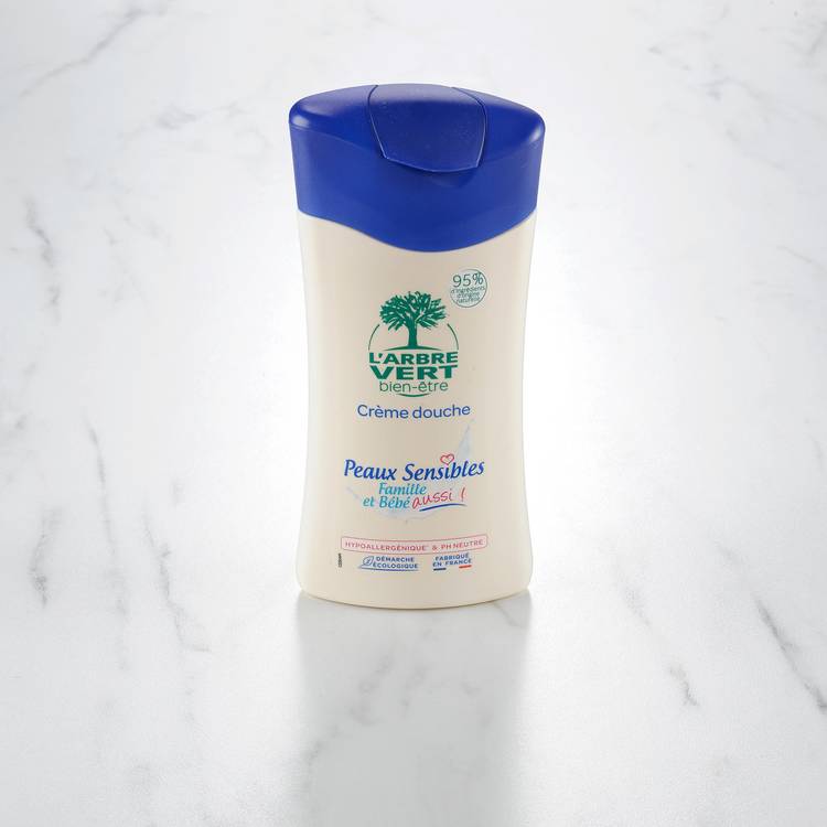 La Crème douche peaux sensibles  "Arbre vert"