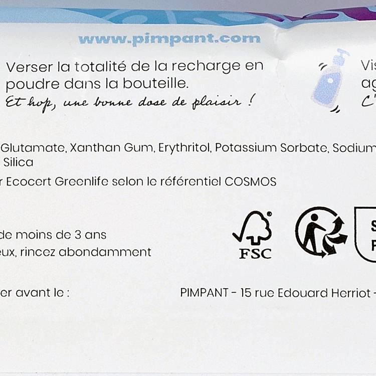 La Recharge gel douche fleur de tiaré à diluer "Pimpant" - 2