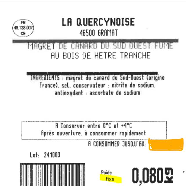 Le Magret de canard IGP fumé tranché - 3