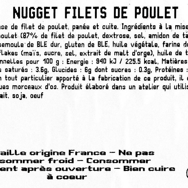 Les Nuggets de poulet - 3
