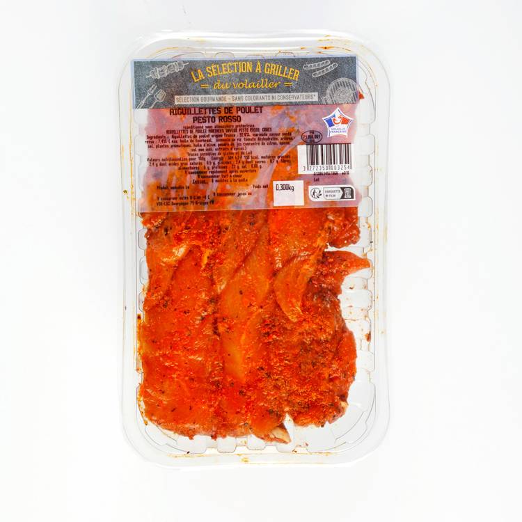 Les Aiguillettes de poulet marinées au pesto rosso - 2