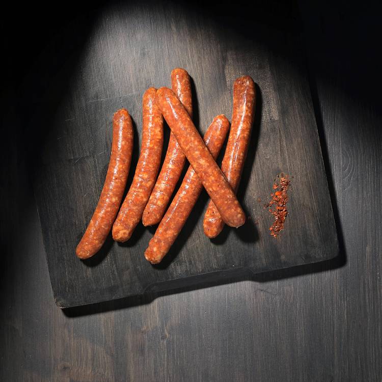 Les  Saucisses au piment d'Espelette