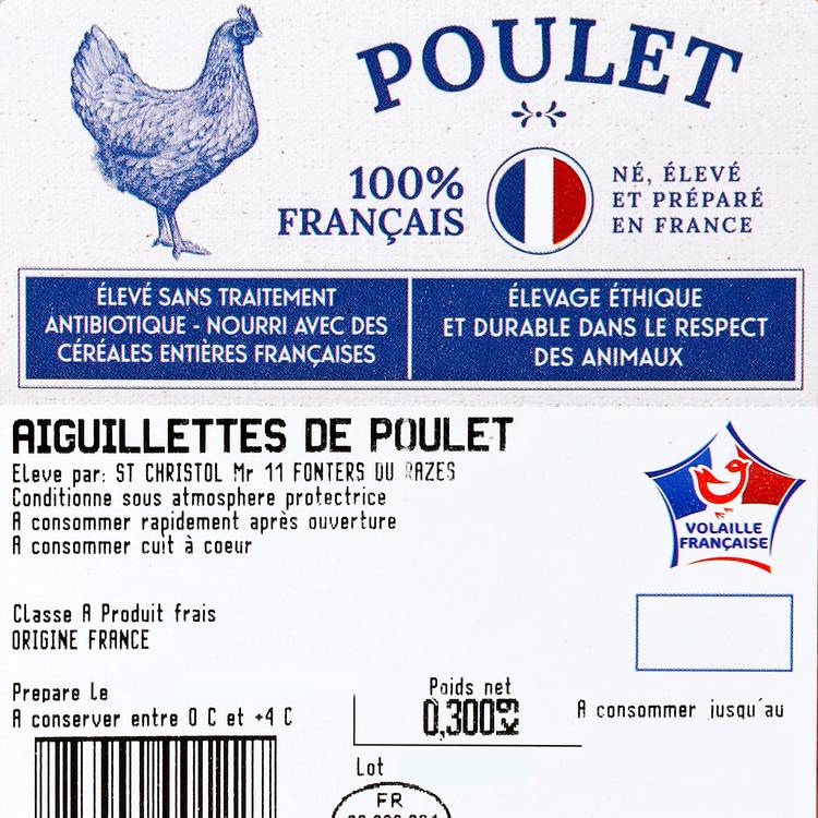 Les Aiguillettes de poulet jaune - 3