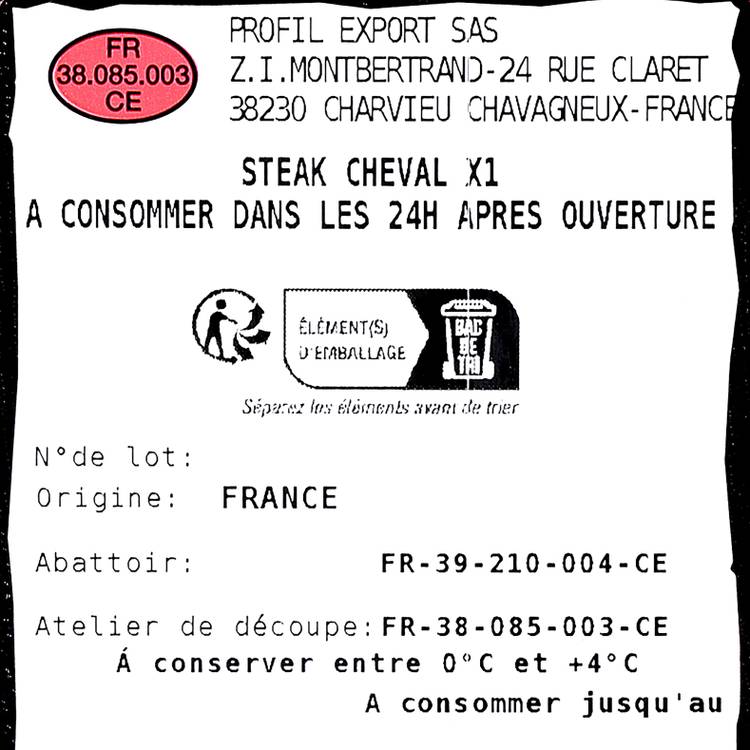 Le Steak de cheval - 3