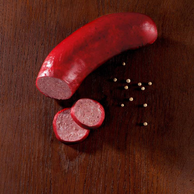 Le Saucisson rouge de cheval