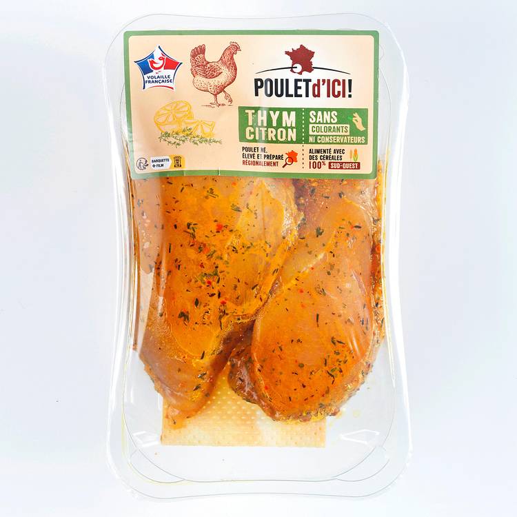 Les Filets de poulet au thym et citron - 2