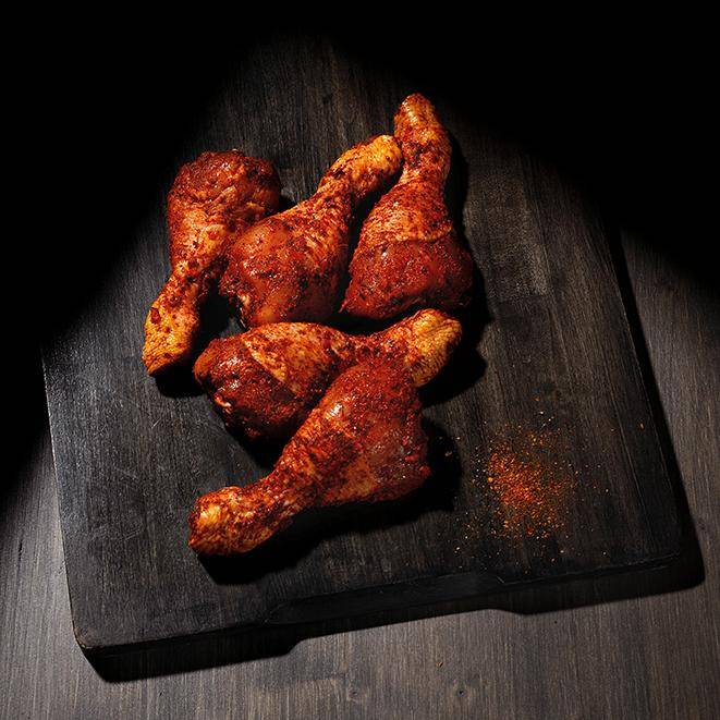 Les Pilons de poulet à la basquaise