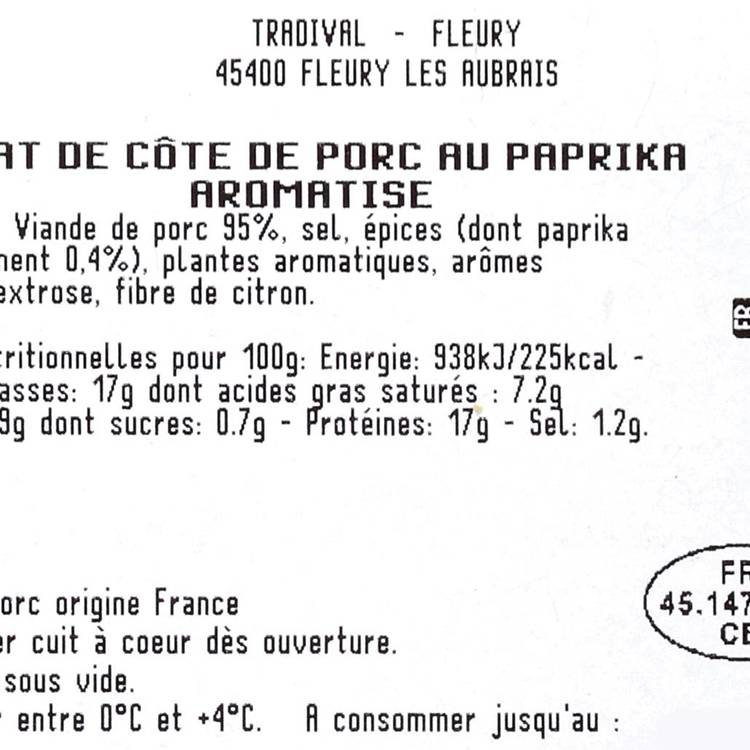Les Ribs de porc saveur tex mex - 3