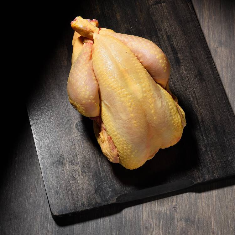 Le Poulet fermier jaune label rouge Halal