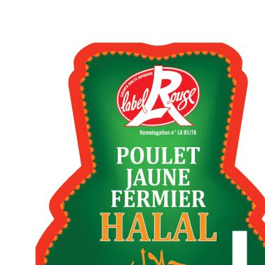 Le Poulet fermier jaune label rouge Halal - 2