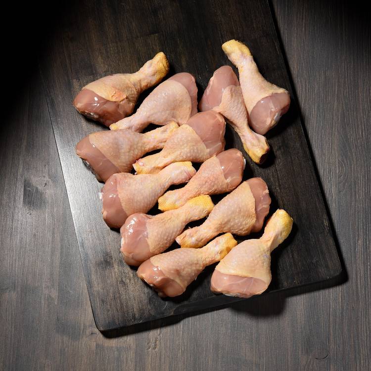 Les Pilons de poulet jaune Halal