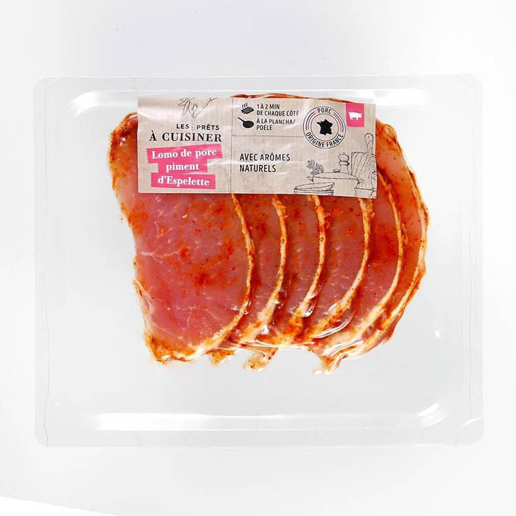 Le Tranches de lomo de porc au piment d'Espelette - 2