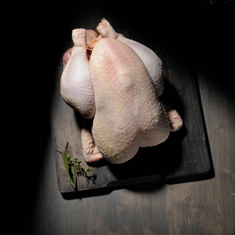 La Poule prête à cuire