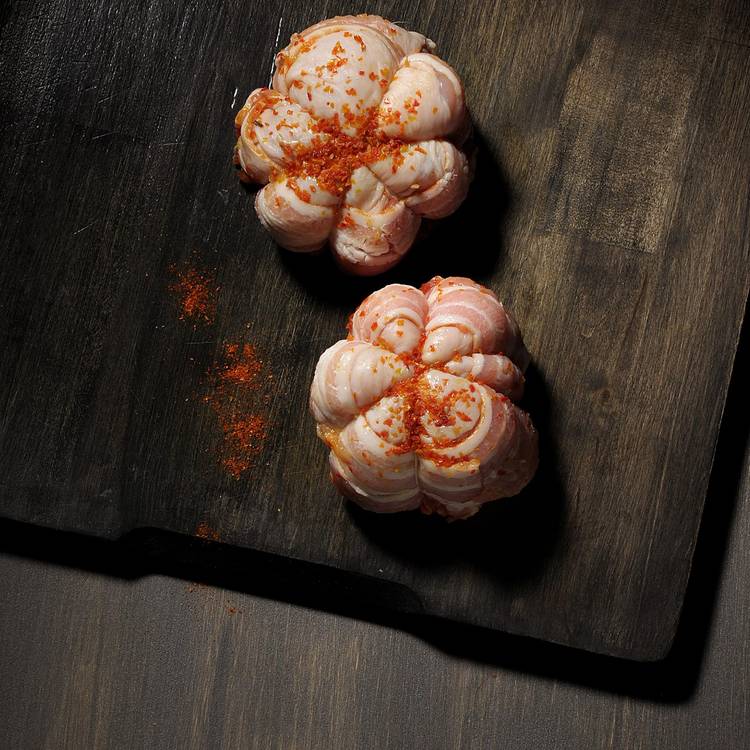 Les Paupiettes de poulet farcies à la patate douce, carotte et curry