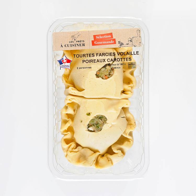 Les Tourtes farcies volailles et poireaux - 3