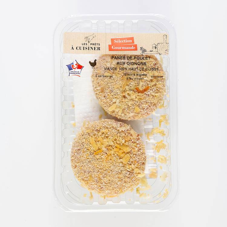Les Hachés de poulet panés aux oignons - 3