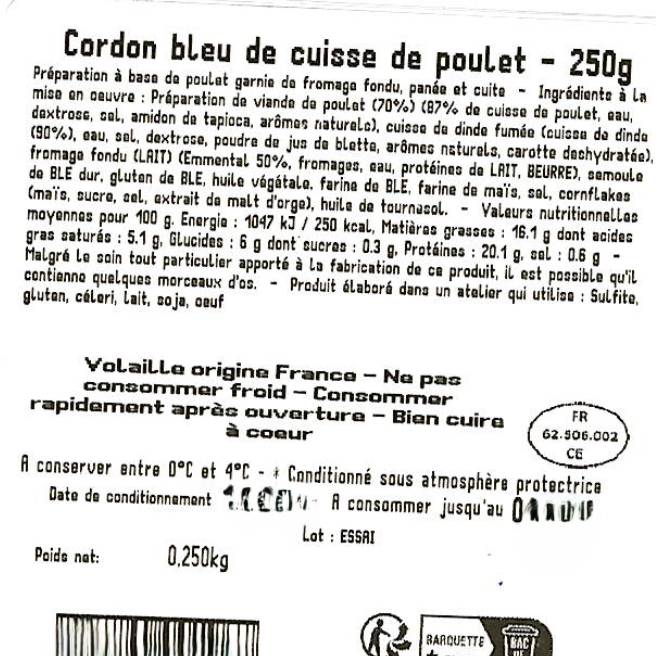 Les Cordons bleu de poulet - 2